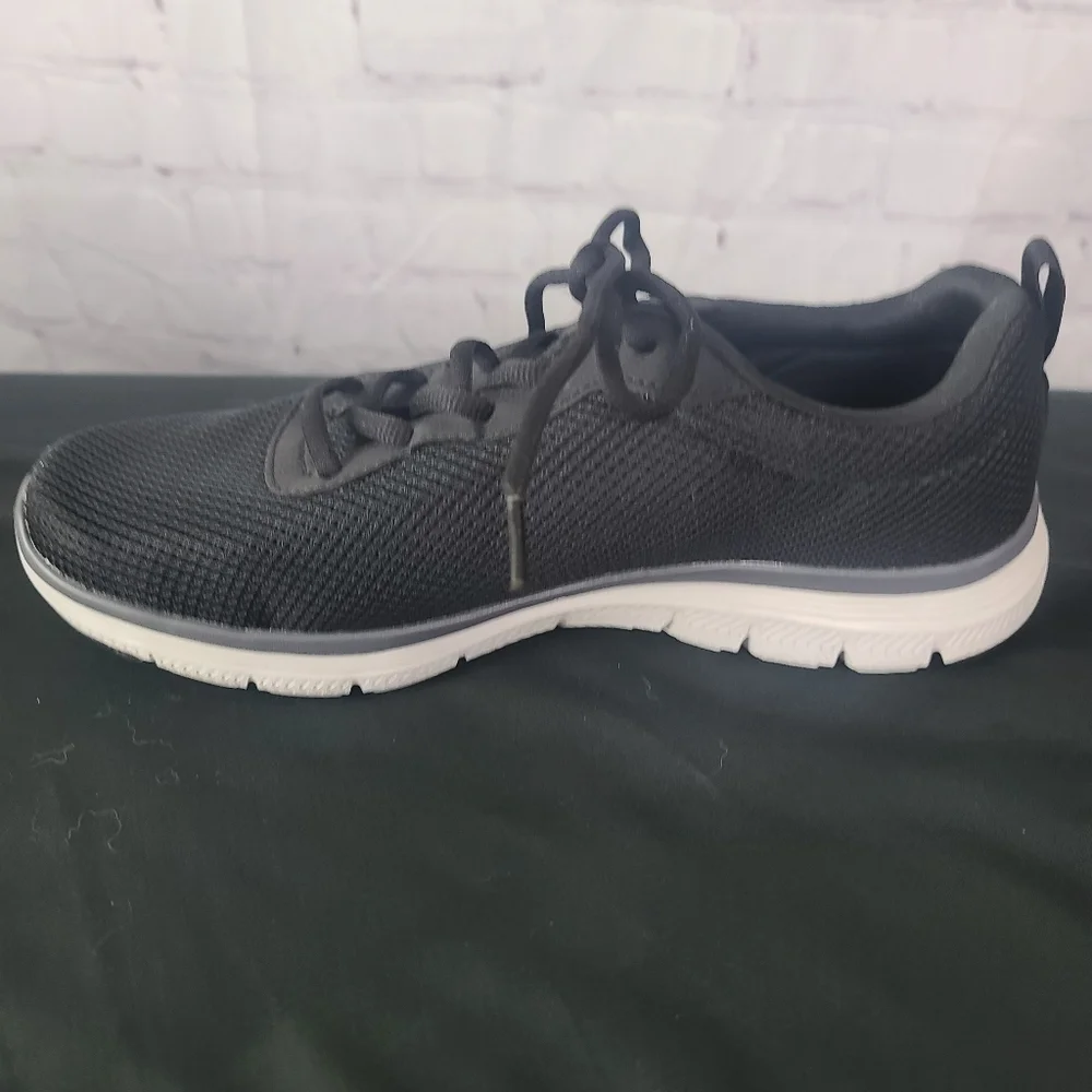 Skechers Flex Lite Memory Foam. Men's Sz 9.5 Black. - Picture 5 of 12